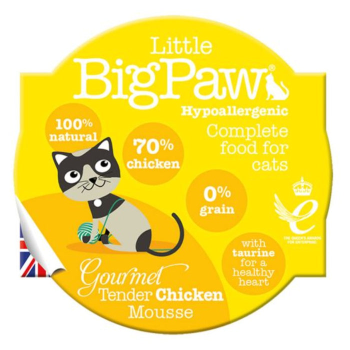 Little Big Paw Gourmet Tender Chicken Mousse 85g