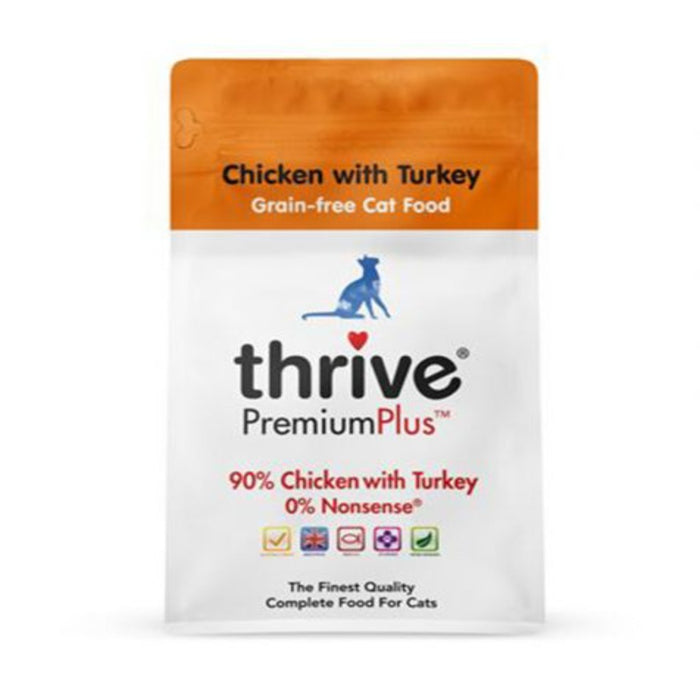 Thrive Cat Chicken with Turkey Dry Food 1.5kg