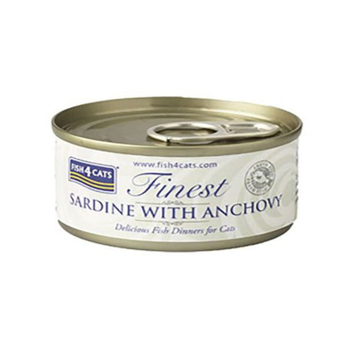 Fish4Cats Sardine with Anchovy Wet Food 70g