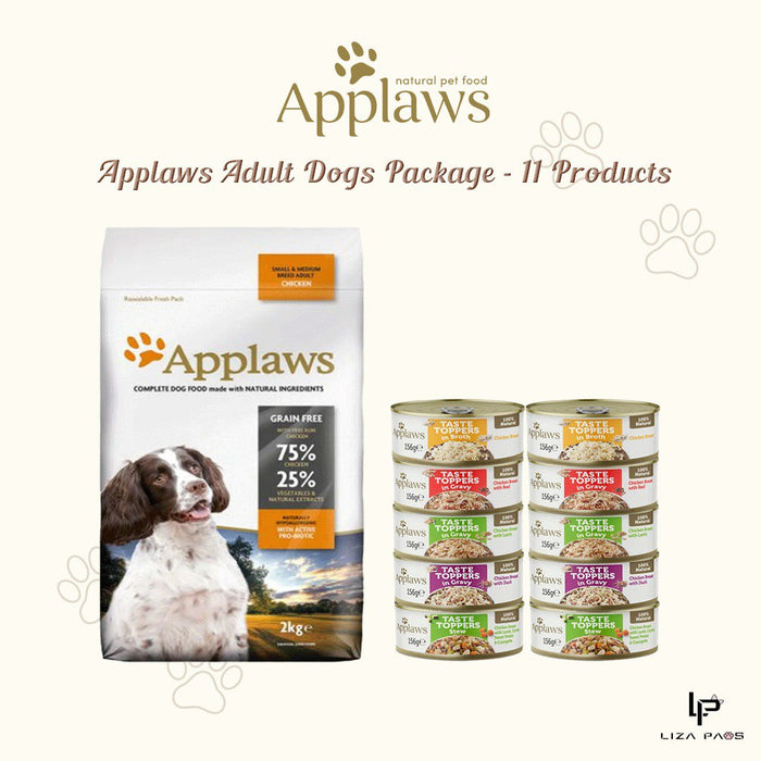 Applaws Adult Dogs Package - 11 Prodducts