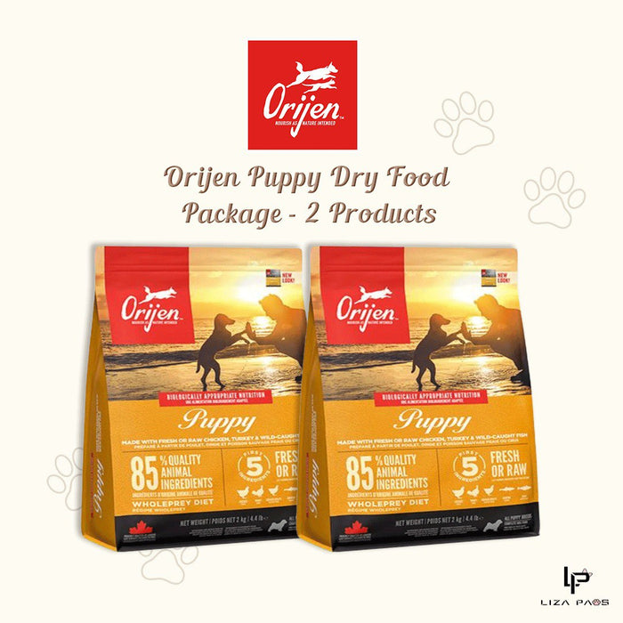 Orijen Dog Dry Food Package - 2 Products