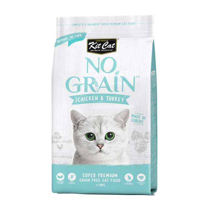 Kit Cat No Grain With Chicken And Turkey 1kg