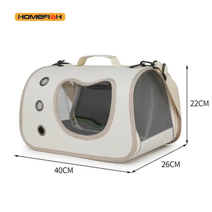 Breathable Cat Carrier - Portable Handheld Travel Bag