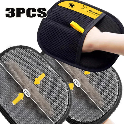 Pet Grooming Gloves - Double-Sided Hair Removal