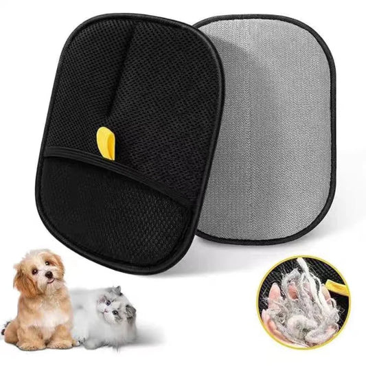 Pet Grooming Gloves - Double-Sided Hair Removal