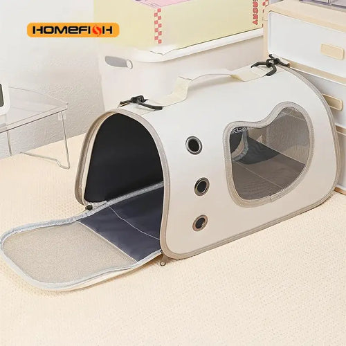 Breathable Cat Carrier - Portable Handheld Travel Bag