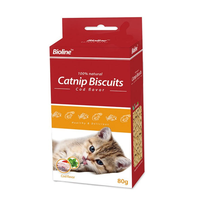 Bioline Catnip Biscuits 80g