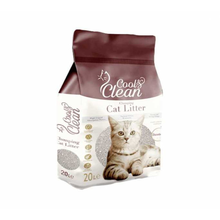 COOL CLEAN ULTRA CLUMPING CAT LITTER 20L Liza Paws