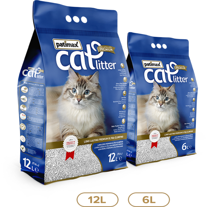 PATIMAX PREMIUM ULTRA CLUMPING CAT LITTER