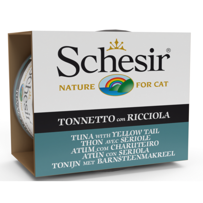 Schesir Cat Wet Food-Tuna With Yellow Tail 85g