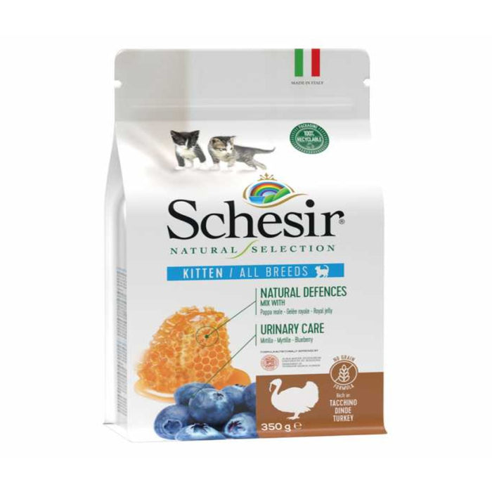 Schesir Natural Selection Kitten Dry Food-Turkey 350g