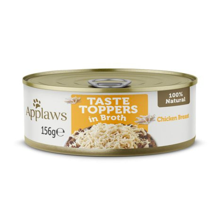 Applaws Taste Topper in Broth Chicken Dog 156g Tin