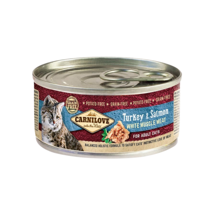 Carnilove Turkey & Salmon for adult cats 100g