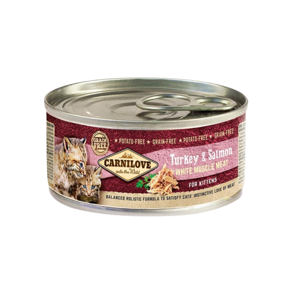 Carnilove Turkey & Salmon for kittens 100g